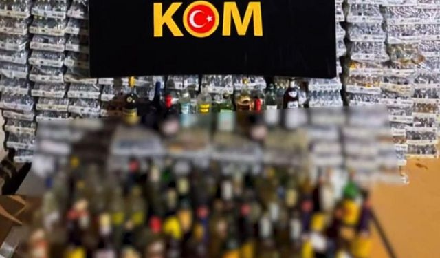 81 ilde sahte ve kaçak içki operasyonu: 169 şüpheliye işlem