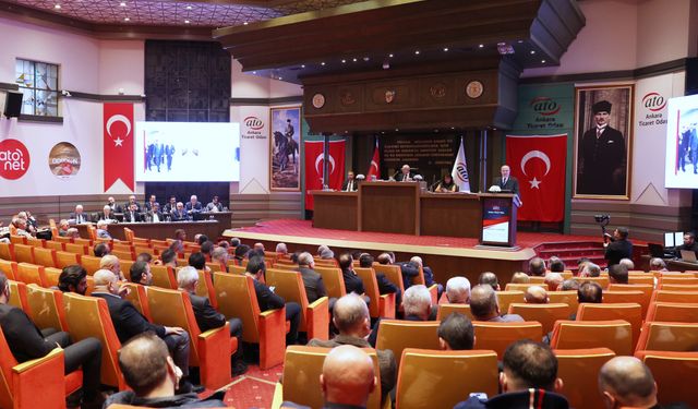 ATO Başkanı Baran, yılın son ATO Meclis Toplantısı’nda ekonomiye ilişkin değerlendirmelerde bulundu...