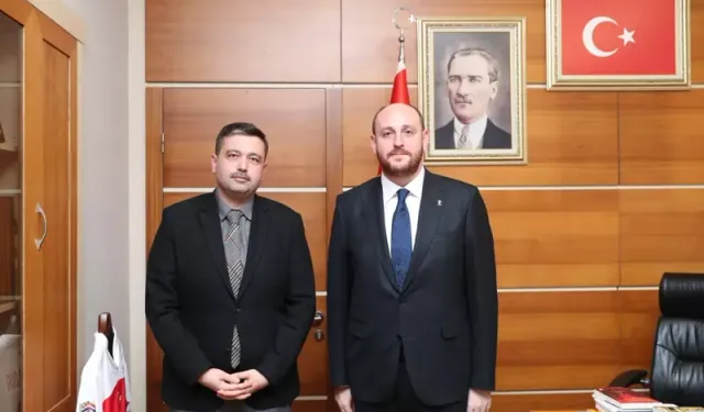 AK Parti Genel Başkan Yardımcısı Ahmet Büyükgümüş, TİMBİR Başkan Vekili Cüneyd Altıparmak’a konuştu