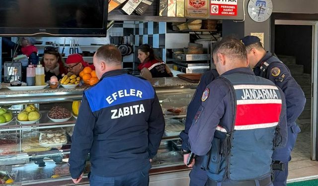 Efeler Belediyesi'nden yıl başı öncesi gıda güvenliği seferberliği