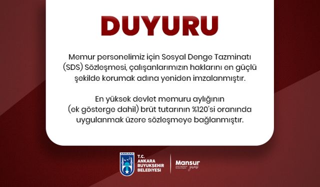 ABB’de memurlar için sds sözleşmesi yeniden imzalandı