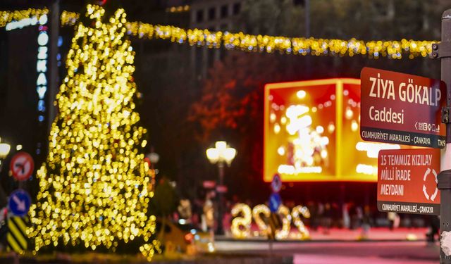 Ankara 2026’yı ışıl ışıl karşılıyor