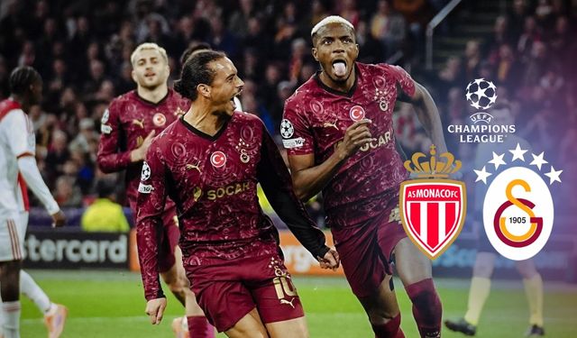 Galatasaray, Fransa’da kritik 3 puan için Monaco’ya konuk oluyor