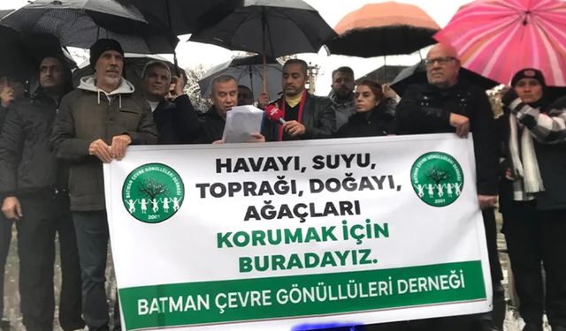 Batman’da çevre alarmı: “Yetkililerden neden hâlâ yanıt yok?”