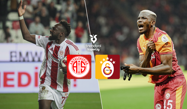 Lider Galatasaray, Antalyaspor’a konuk oluyor: İşte muhtemel 11'ler