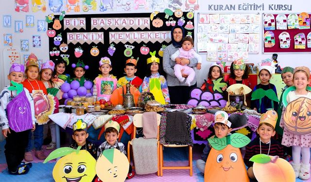 İbradı’da yerli malı haftası minik yüreklerle şenlendi