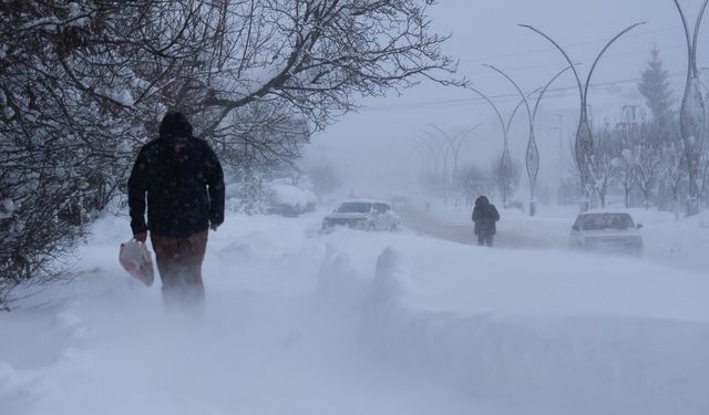 Doğu Anadolu’da kar etkisini artırdı: 4 ilde 343 yerleşim yolu kapandı
