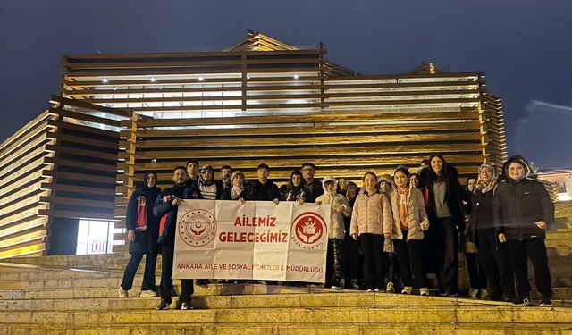 Beypazarı Sosyal Hizmet Merkezi öğrencileri geziye götürdü