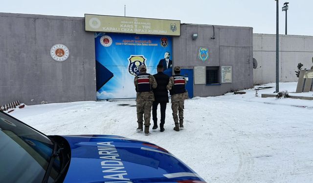 Firari Şahıs Kars Jandarmasından kaçamadı yakalandı!