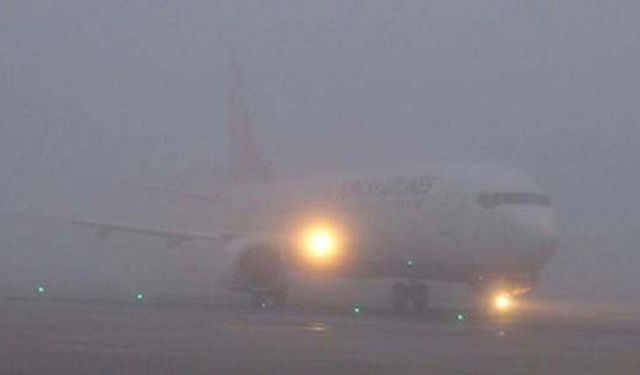 Kars’ta Uçak seferlerine sis engeli