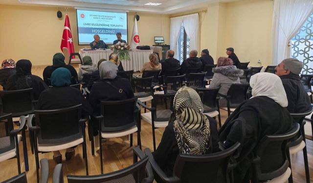 Kars’ta Umre yolcularına bilgilendirme semineri düzenlendi