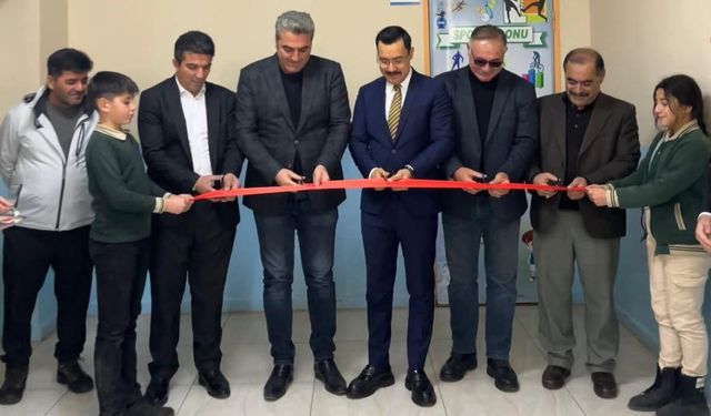 Akyaka’da eğitime ve spora anlamlı destek: Yeni spor odası hizmete açıldı