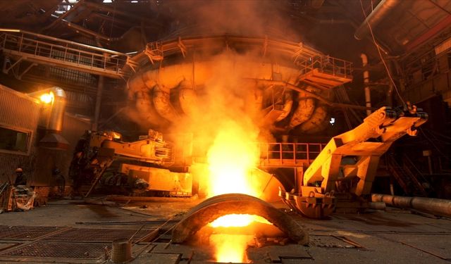 Türkiye’nin ham çelik üretimi kasım ayında arttı
