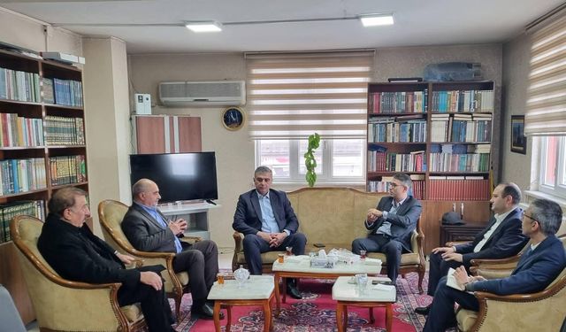 Azerbaycan Din İşleri heyeti Kars’ta temaslarda bulundu