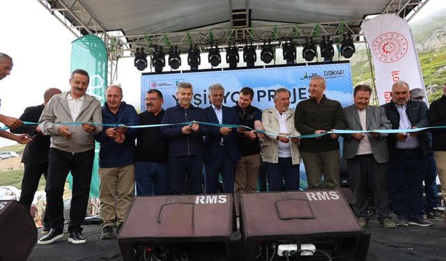 Artvin ilinde hayata geçirilen projenin açılış töreni gerçekleştirildi