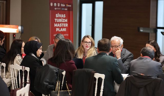 Sivas Turizm Master Planı çalıştayı gerçekleştirildi
