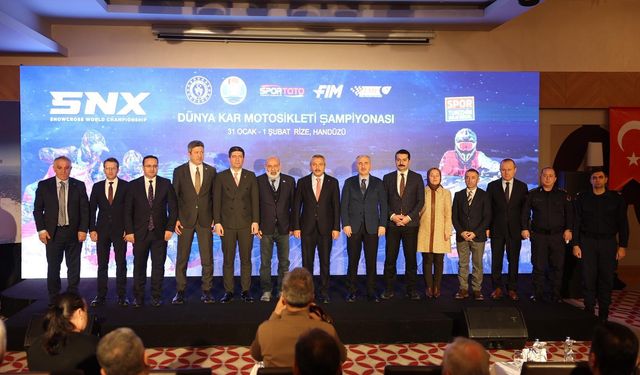 Dünya Kar Motosikleti Şampiyonası Handüzü Yaylası’nda yapılacak