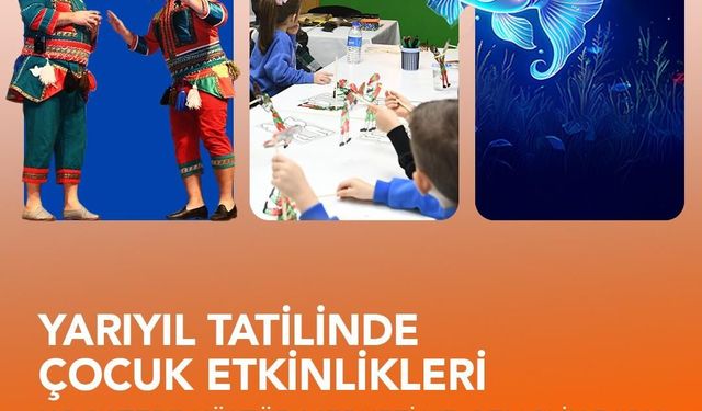 ABB yarıyıl tatilinde çocukları kültür ve sanatla buluşturuyor