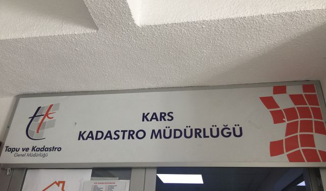 Kars Kadastro İl Müdürlüğü’nün 2025 yılı faaliyetleri açıklandı