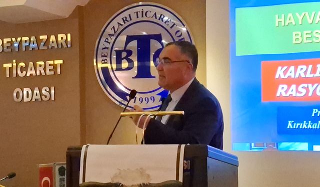 Beypazarı ilçesinde hayvan besleme semineri