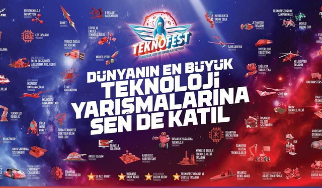 Teknofest 2026 teknoloji yarışmaları başvuruları başladı