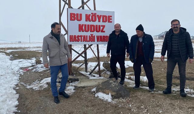 Bitlis'te kuduz vakası, 1 köy karantinaya alındı