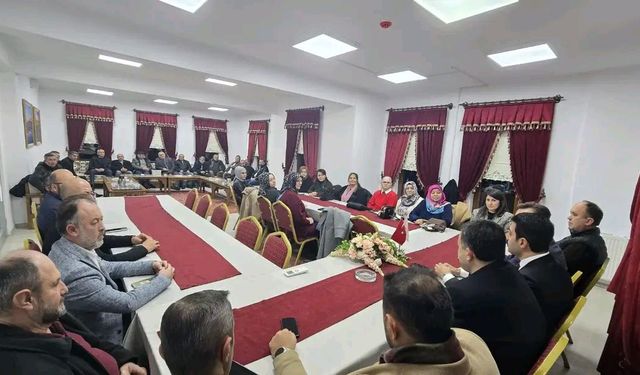 AK Parti Beypazarı ilçe teşkilatı haftalık olağan toplantısını gerçekleştirdi