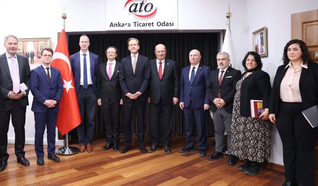 Belçika Büyükelçisi Van De Velde, ATO'da