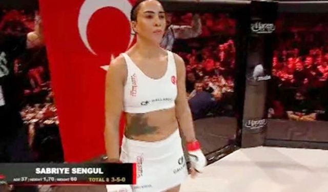 Sabriye Şengül altın madalya kazandı