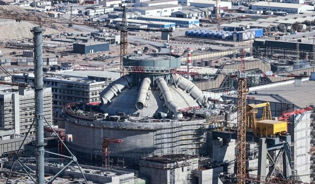Akkuyu’da geri sayım: İlk reaktör yüzde 99 tamamlandı