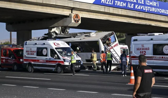Ankara’da 2025’te 100 bin 703 trafik kazası yaşandı