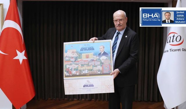 Ankara Ticaret Odası "Doku Ankara" temasıyla 2026 yılına özel takvimini hazırladı