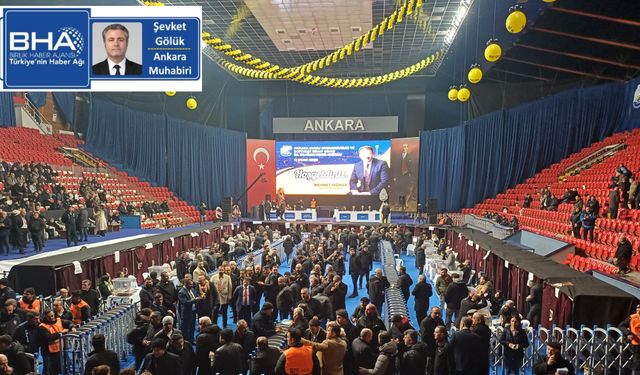 Ankara Umum Otomobilciler ve Şoförler Esnaf Odası Genel Kurulu'nda Mehmet Yiğiner güven tazeledi