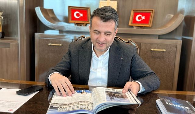 Başkan Halit Doğan'dan Sürmanşet Haber Dergisi'ne yakın ilgi