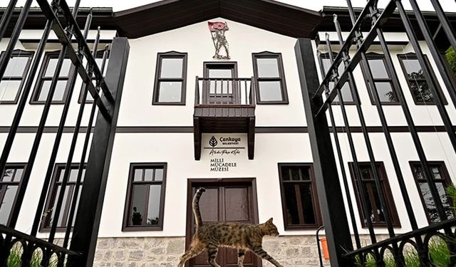 Çankaya Abidin Paşa Köşkü 'Milli Mücadele Müzesi' artık ücretsiz ziyaret edilebilecek