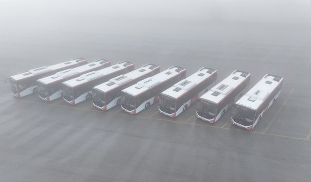 Son model 8 adet otobüs EGO filosuna katıldı