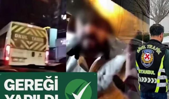 İstanbul'da Kafasıyla Araç Camını Kırarak Sürücüye Saldıran Kişi Yakalandı