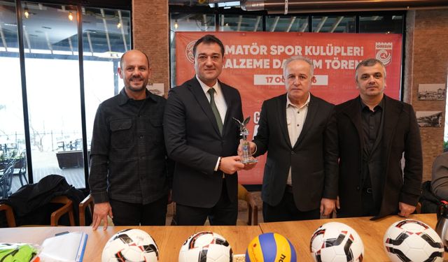 Giresun Belediyesi Amatör Spor Kulüplerine destek oldu