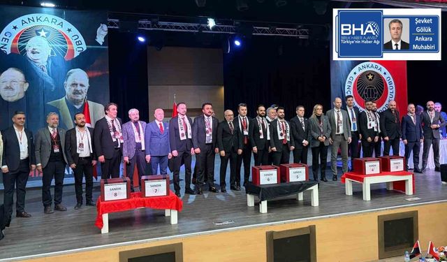 Gençlerbirliği Olağanüstü Genel Kurulunda Arda Çakmak yeniden başkan seçildi