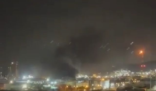 TÜPRAŞ İzmit Rafinerisi’nde benzin tankında patlama