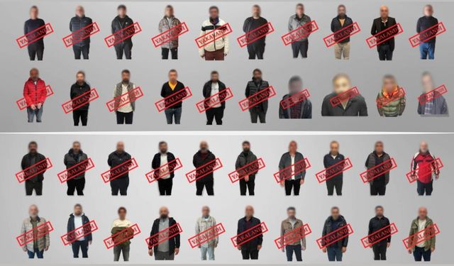 Kırmızı bültenle aranan 40 suçlu Türkiye’ye getirildi