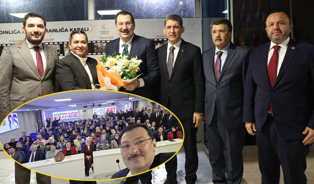 Ali İhsan Yavuz Antalya’da teşkilatla buluştu