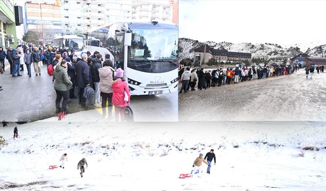 Isparta Belediyesi’nden Davraz’a ücretsiz ulaşım