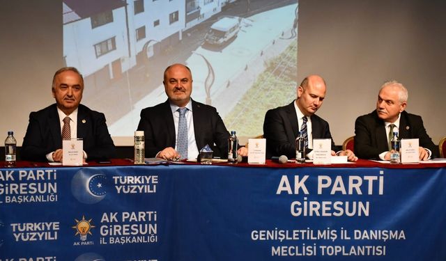 AK Parti Genel Başkan Yardımcısı Dr. Ömer İleri Giresun'da