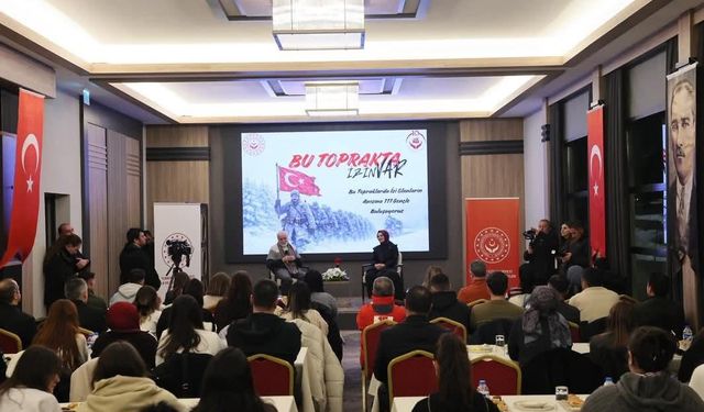 Sarıkamış’ta "Vatan Sevgisi" buluşması: Bakan Göktaş ve Hasan Kaçan gençlerle bir araya geldi