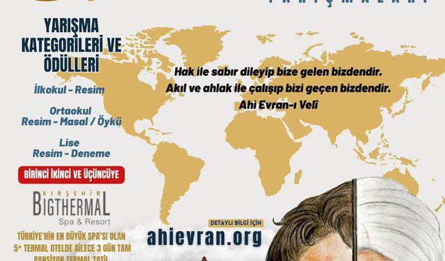 Uluslararası Ahilik ve Ahi Evran yarışmaları için başvurular başladı