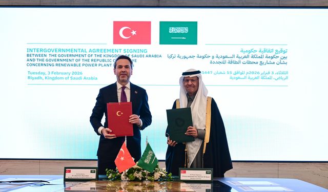 Türkiye ile Suudi Arabistan arasında 2 milyar dolarlık enerji yatırımı anlaşması imzalandı