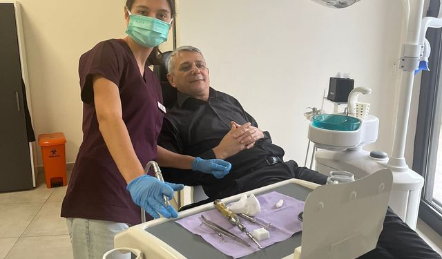 Diş doktoru evlat olunca "dişçi koltuğu" saray gibi oldu