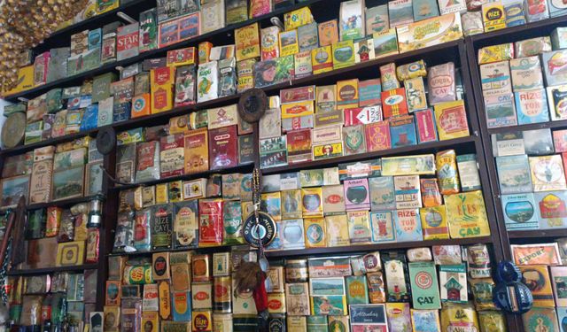 Rize'nin saklı mirası: Necat Mandev’in 64 yıllık çay koleksiyonu