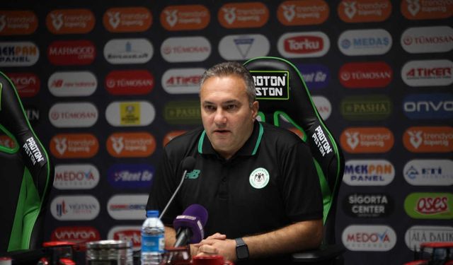 Konyaspor'da teknik heyet, 1 puandan memnun değil